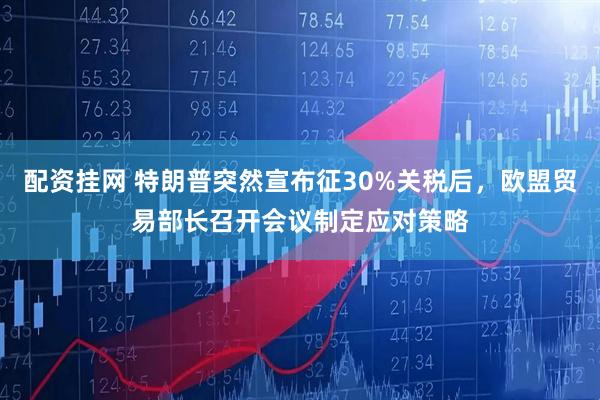 配资挂网 特朗普突然宣布征30%关税后，欧盟贸易部长召开会议制定应对策略